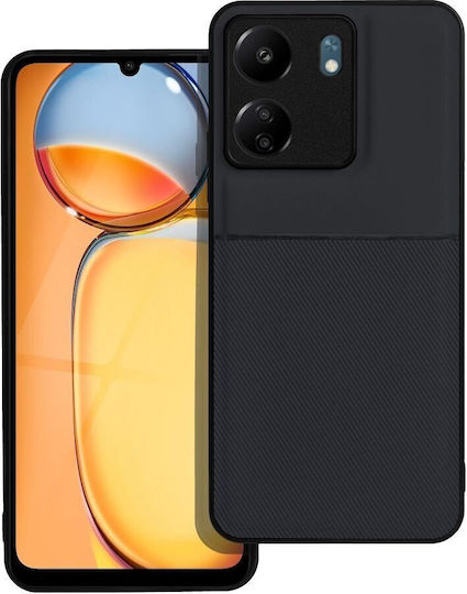 Noble Back Cover Σιλικόνης Μαύρο (Redmi 13C 4G / Poco C65 4G)