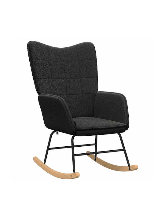 Bergère Black 61x78x98cm