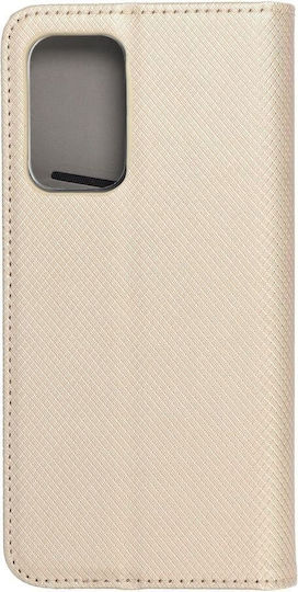Smart Magnet Book Synthetic Leather Gold (Galaxy A53)