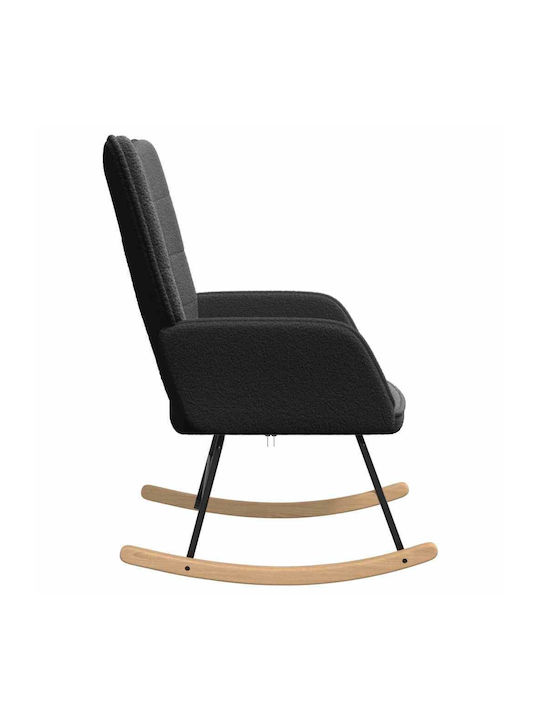 Bergère Black 61x78x98cm