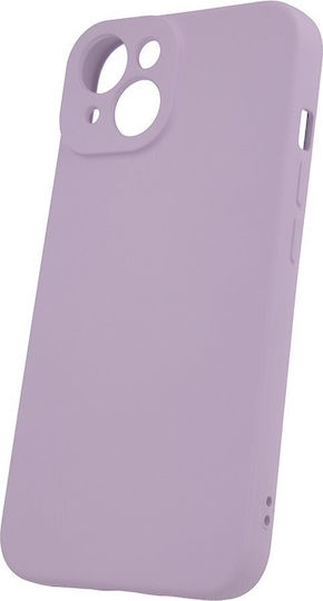 Back Cover Σιλικόνης / Υφασμάτινο Λιλά (Xiaomi Redmi 13C 5G)