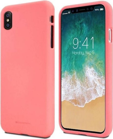 Mercury Soft Feeling Back Cover Σιλικόνης Ροζ (Huawei P40 Lite)