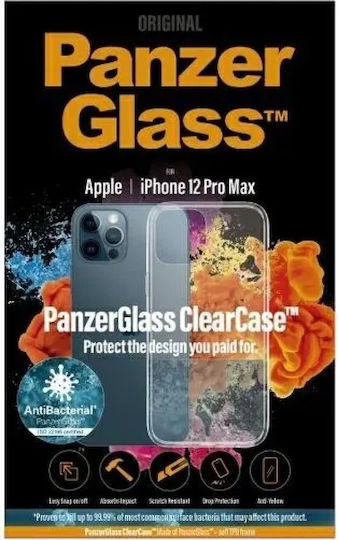 PanzerGlass ClearCase Back Cover Πλαστικό Διάφανο (iPhone 12 Pro Max)