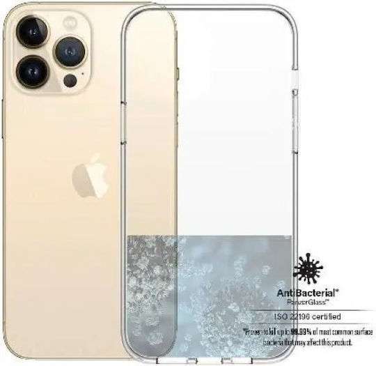 PanzerGlass Antibacterial Back Cover Σιλικόνης Διάφανο (iPhone 13 Pro Max)