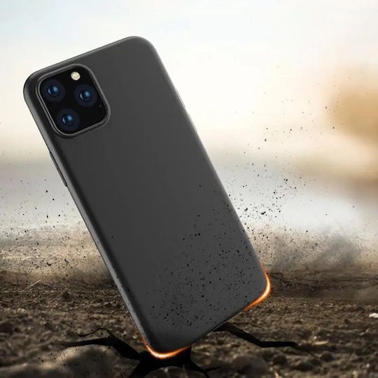 Hurtel Soft Back Cover Σιλικόνης Μαύρο (Realme C35)