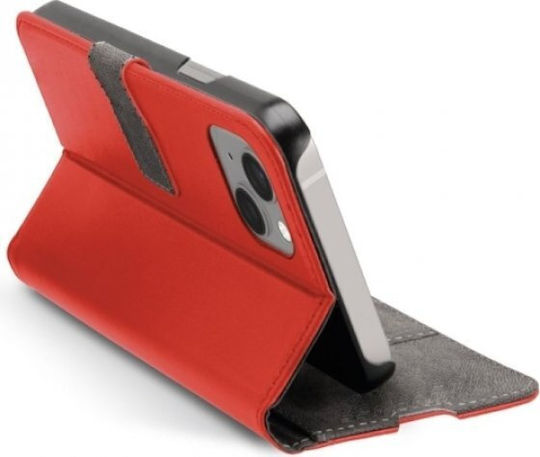 SBS Wallet Δερματίνης Κόκκινο (iPhone 14)