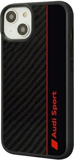Audi Back Cover Plastic Black (iPhone 14)