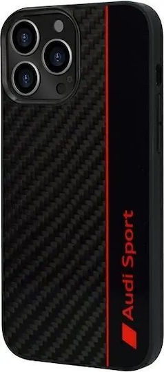 Audi Back Cover Πλαστικό Μαύρο (iPhone 13 Pro)