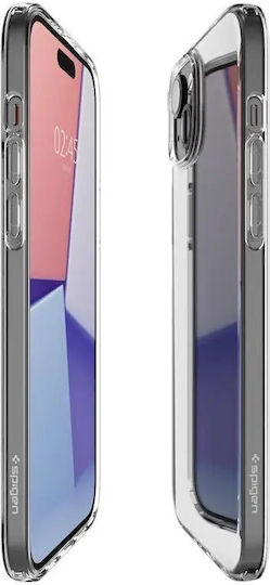 Spigen Crystal Flex Crystal Umschlag Rückseite Silikon Transparent (iPhone 15 Plus / 16 Plus)