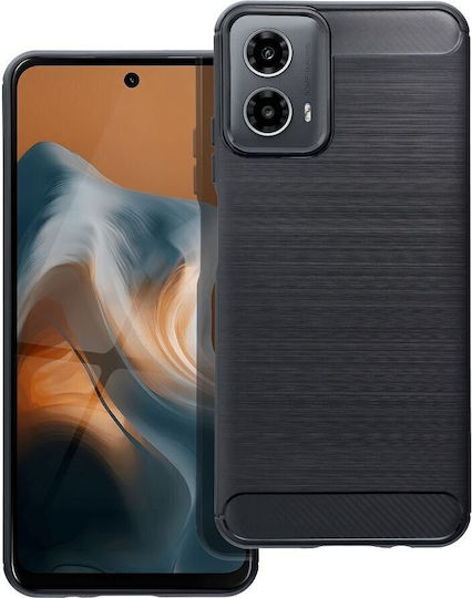 Motorola Back Cover Tempered Glass Negru (Motorola G34 5G)