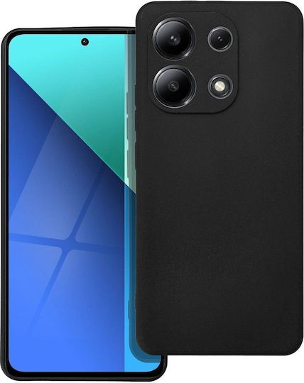 Soft Back Cover Σιλικόνης Μαύρο (Redmi Note 13 4G)