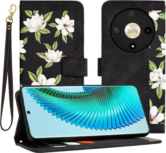 Techsuit Umschlag Rückseite Silikon Schwarz (Honor Magic6 Lite)