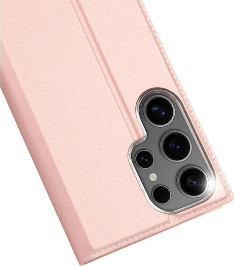 Dux Ducis Skin Pro Портмоне Кожа / Силикон Розов (SAMSUNG S25 Ultra, DUX DUCIS)