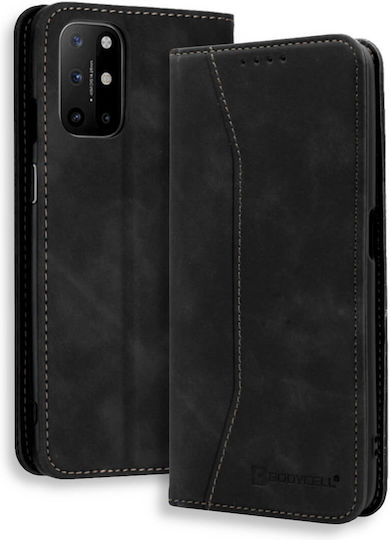 Bodycell PU Leather Brieftasche Synthetisches Leder Schwarz (OnePlus 8T)