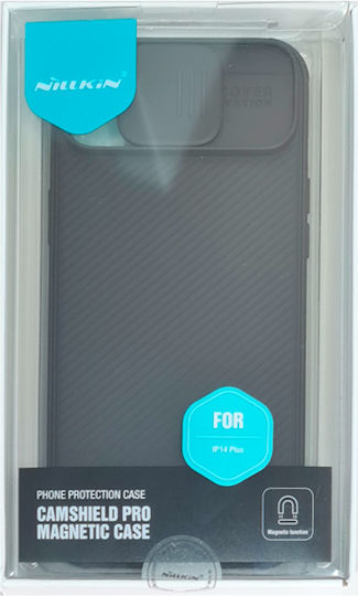 Nillkin Camshield Liquid Magsafe Back Cover Silicone Black (iPhone 14)