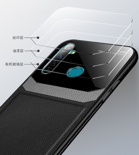 Bodycell Plexiglass Umschlag Rückseite Kunststoff Rot (Redmi Note 8T)