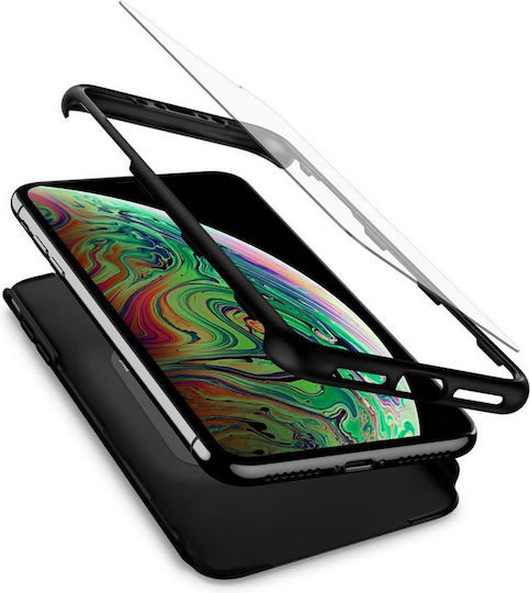 Powertech 360 Vollschutz Silikon Rot (iPhone 11 Pro Max)