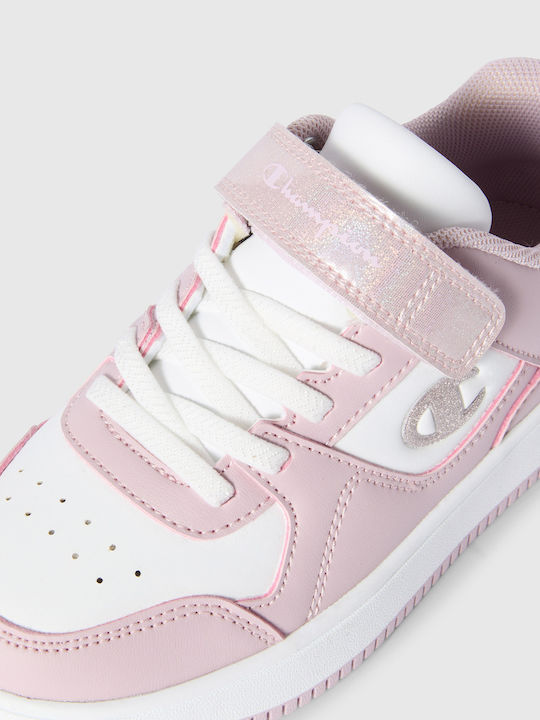 Rd18 Kids Sneakers with Scratch White