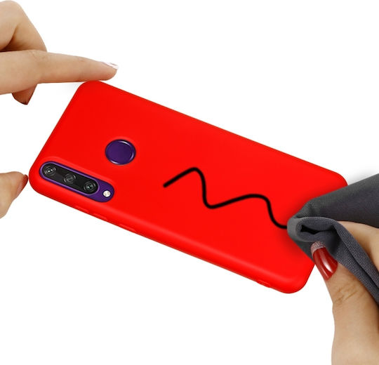 Sonique Liquid Задна корица Силикон Син (Galaxy A41)