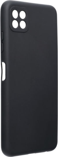 Senso Soft Touch Back Cover Σιλικόνης Μαύρο (Galaxy A22 5G)