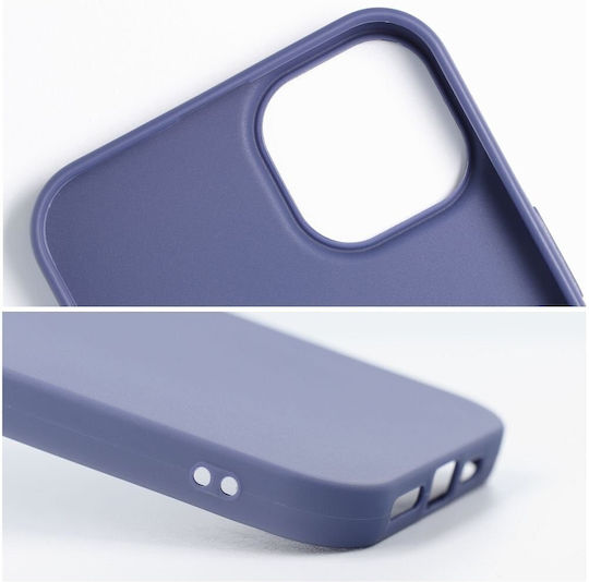 Matt Back Cover Σιλικόνης Μπλε (iPhone 12 Pro Max)