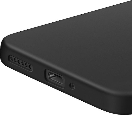 Husă Avizar Xiaomi Poco F7 Finisaj Mat Compatibilă Încărcare Wireless Qi Neagră