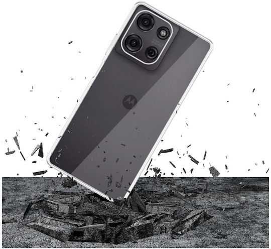 3MK Clear Задна корица Пластмаса Прозрачен (Motorola Moto G75)