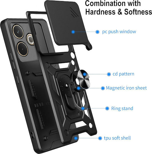 Techsuit Shield Back Cover Silicone Blue (Oppo A5 Pro)