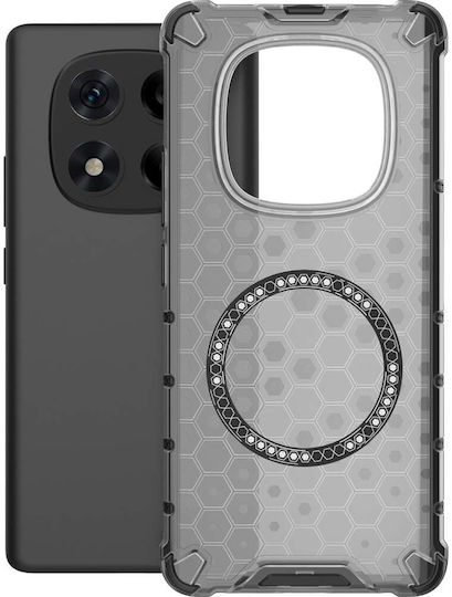 Techsuit Honeycomb Stoßstange Kunststoff / Silikon Schwarz (Redmi Note 14 Pro+)