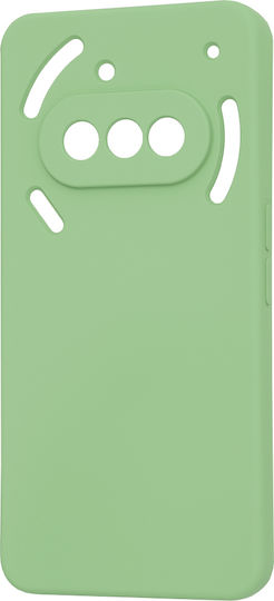 Techsuit Back Cover Silicone Green (Nothing Phone (3a) - Techsuit)