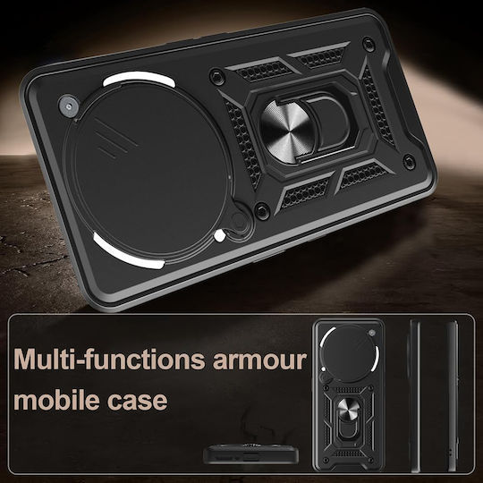 Techsuit Shield Umschlag Rückseite Silikon Blau (Nothing Phone (3a) Pro)