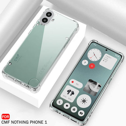 Techsuit Back Cover Σιλικόνης Διάφανο (Nothing CMF Phone 2 Pro)