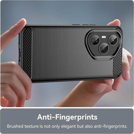 Techsuit Carbon Stoßstange Silikon / Kunststoff Blau (Honor 400 Pro)