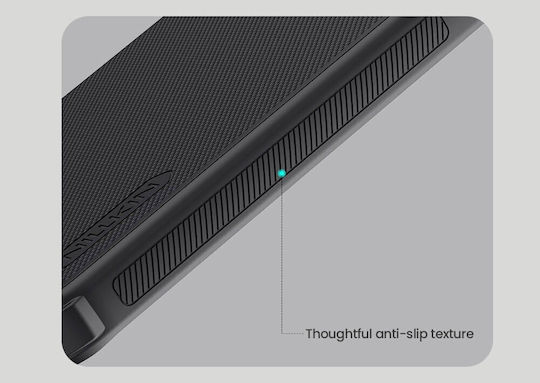 Nillkin Super Frosted Shield Pro Series Задна корица Пластмаса / Силикон 0.5мм Водоустойчив Черен (Redmi Note 14 Pro 5G / Poco X7)