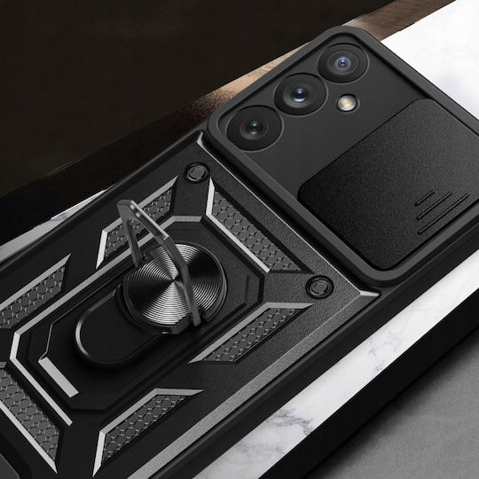 Tech-Protect Camshield Pro Back Cover Πλαστικό / Σιλικόνης Μαύρο (Galaxy A14)