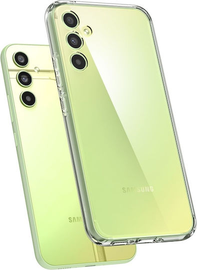 Spigen Ultra Hybrid Back Cover Plastic 2mm Crystal Clear (Galaxy A34)