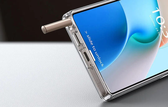Torras Pstand Back Cover Σιλικόνης / Πλαστικό 1mm Διάφανο (Galaxy S25 Ultra)