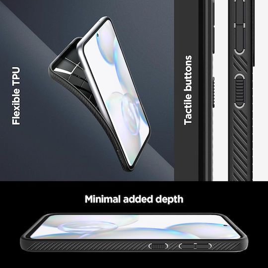 Spigen Liquid Air Back Cover Σιλικόνης / Πλαστικό Μαύρο (Matte Black)