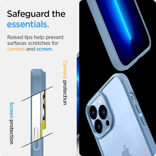 Spigen Ultra Hybrid Back Cover Plastic 2mm Sierra Blue (iPhone 13 Pro)