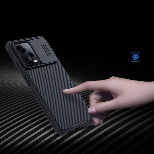 Nillkin Camshield Back Cover Plastic 0.2mm Negru (Xiaomi Redmi Note 12 5G / Poco X5 5G)