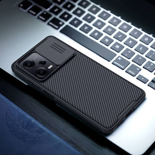 Nillkin Camshield Back Cover Plastic 0.2mm Negru (Xiaomi Redmi Note 12 5G / Poco X5 5G)