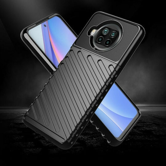 Powertech Back Cover Σιλικόνης Μαύρο (Xiaomi Mi 10T Lite)