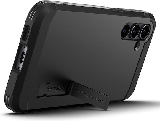 Spigen Tough Armor Back Cover Πλαστικό / Σιλικόνης 2mm Μαύρο (Galaxy S23 FE)