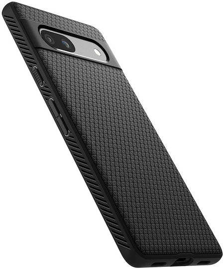 Spigen Liquid Air Задна корица Силикон матово черно (Google Pixel 7a)