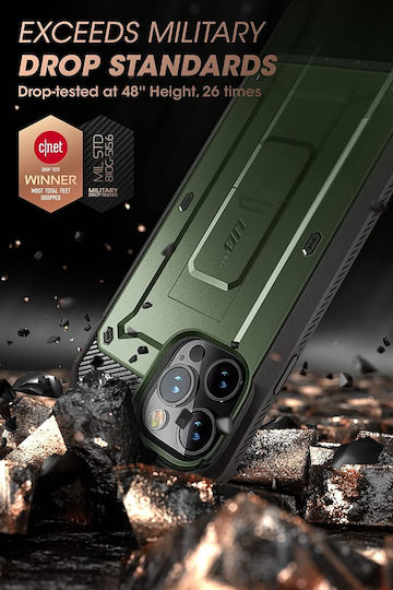 Supcase Unicorn Beetle Pro 360 Full Cover Πλαστικό 2mm Πράσινο (iPhone 14 Pro)