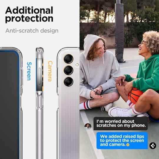 Spigen Ultra Hybrid Back Cover Plastic 2mm Crystal Clear (Galaxy A14)