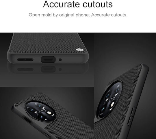 Nillkin Textured Back Cover Πλαστικό Μαύρο (OnePlus 11)