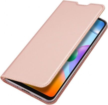 Dux Ducis Skin Pro Book Δερματίνης Ροζ (Xiaomi Redmi 10C)