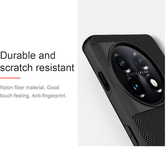 Nillkin Textured Back Cover Πλαστικό Μαύρο (OnePlus 11)