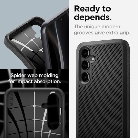 Spigen Core Armor Umschlag Rückseite Silikon / Kunststoff 1.2mm Matte Black (Galaxy S23 FE)